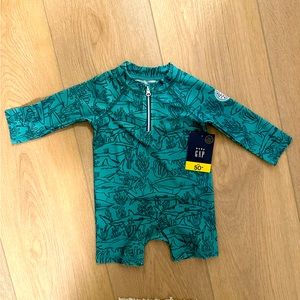 Baby GAP one piece rash guard swimsuit